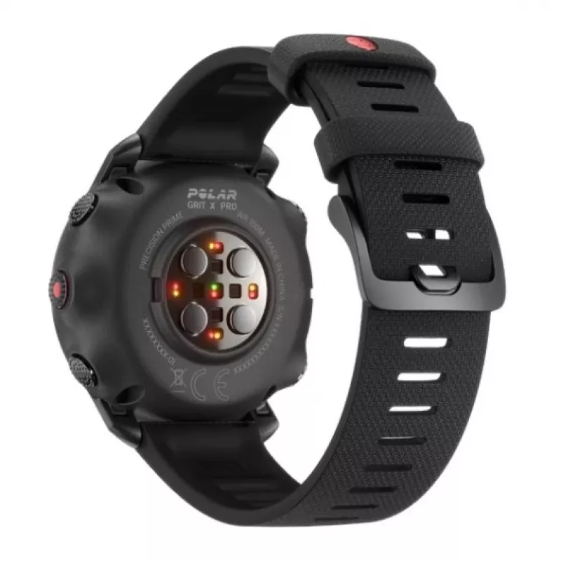 Polar Grit X Pro - Titaan - Spordikell rihmaga - perforeeritud nahk - hall - Rihma suurus: M/L - Ekraan 3 cm (1,2) - Bluetooth - 41 g (90085777)