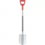 Labidas WOLF-Garten ASP-D terasest punane 1230 mm