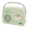 Lauaraadio Eltra LUIZA RETRO SP-11 MP3, USB ja SD-kaardi toega, mintvärv