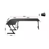 Nurgalaud Huzaro Hero 7.0 Must — nurgalaud, süsinikkiust plaat 1540×1170×725 mm, alumiiniumraam, plaadi paksus 1,5 cm