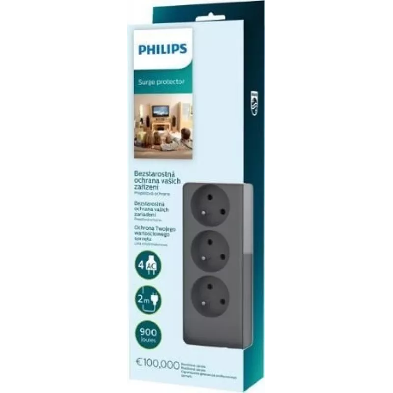 Liigpingekaitse Philips SPN3140A/60 — 14 pistikupesa, 60 Hz