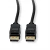 Value DisplayPort ühenduskaabel – DisplayPort-pistik, DisplayPort-pistik – 1,50 m – must – 11.99.5798 – varjestatud