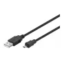 Microconnect USBAMB82 USB-kaabel USB 2.0 1,8 m USB A Mini-USB B Must