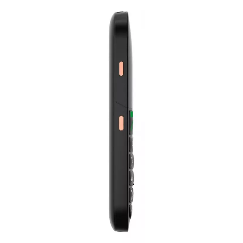 Senior mobiiltelefon Gigaset GL695 — 2,31-tolline (5,87 cm) ekraan, 240×320, üks SIM, 4G, 2 MP kaamera, 1400 mAh, must