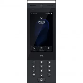 Ubiquiti G3 Intercom SISE/VÄLIS Intercom-terminal elamute ja ärihoonete sissepääsutaotluste haldamiseks Touch Pass toega