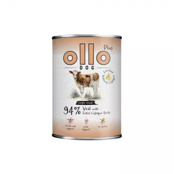 Ollo Plus Collageen Vasikaliha 400g purk koerale