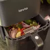 Lovio LVAF001BK õhufritüür 5 L must — lauaõhufritüür, 5‑liitrine maht