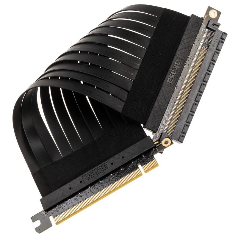 Riser kaabel Akasa RISER Must X2 Premium PCIe 3.0 x16 20CM