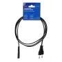 Savio CL-100 toitekaabel must 1,8 m IEC tüüp E (3,4 mm, 3,1 mm) IEC C7