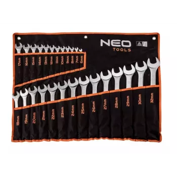 Neo Tools mutrivõtmed 6-32 mm, komplekt 26 tk