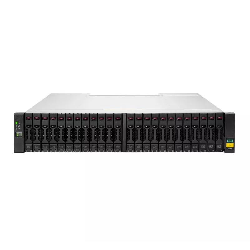 HPE MSA 2060 kettamassiivi 0 TB rack 2U hõbedane must HDD SSD