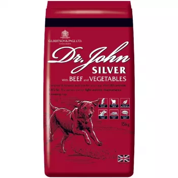 DR JOHN Hõbedane Beef - kuiv koeratoit - 15kg