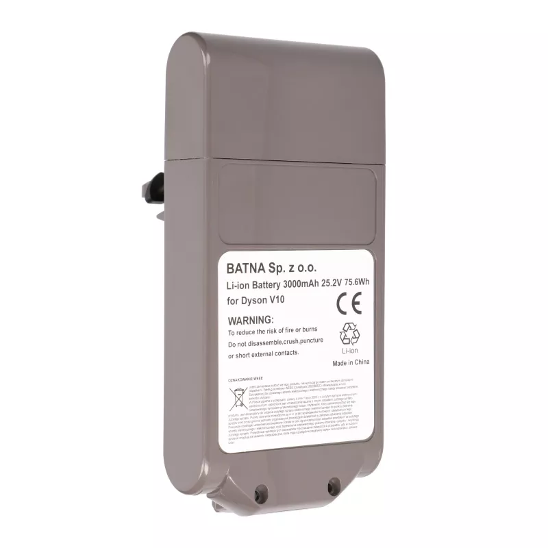 Aku Dyson tolmuimejale V10 25,2 V 3000 mAh