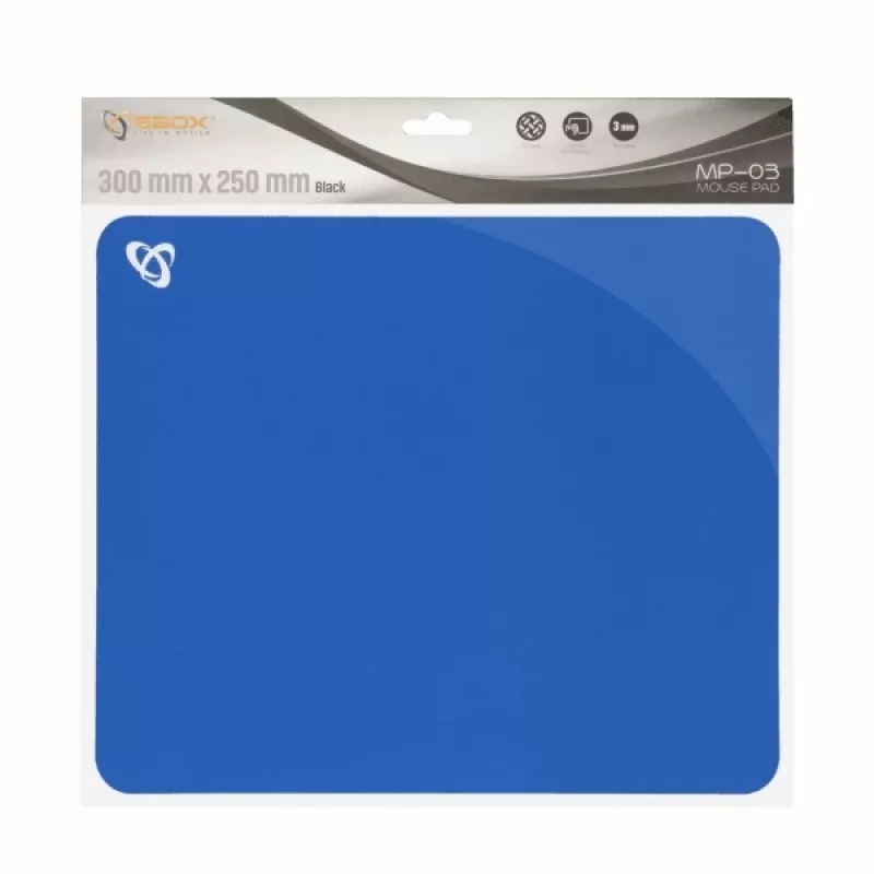 Sbox MP-03BL Geelist hiirematt sinine