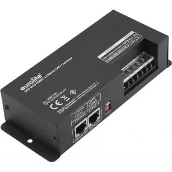 LED-riba DMX-kontroller EUROLITE 50531100 4-kanaliline RGBW adresseeritava valgustuse juhtimiseks