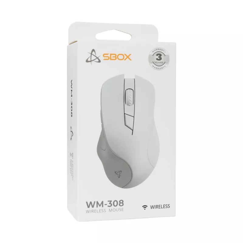 SBOX WM-308 valge USB hiir