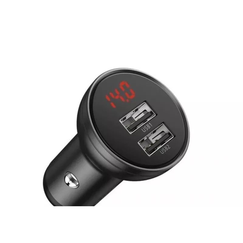 Baseus CCBX-0G mobiilseadme laadija Universaalne Must, Hall sigaretisüütaja Auto
