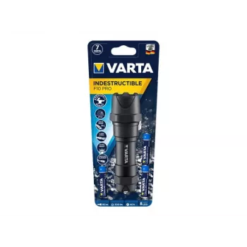 Käsilatern Varta INDESTRUCTIBLE F10 PRO Must 6W 300lm IP67