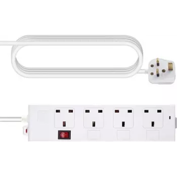 Toiteadapteri pistik VISION Duckhead Apple'i toiteadapterile, sobib C7 kaheksakujulise sisendiga, EL CEE 7/7 Schuko pistik, valge