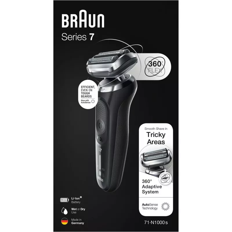 Braun Series 7 71-N1000s fooliumpardel Must