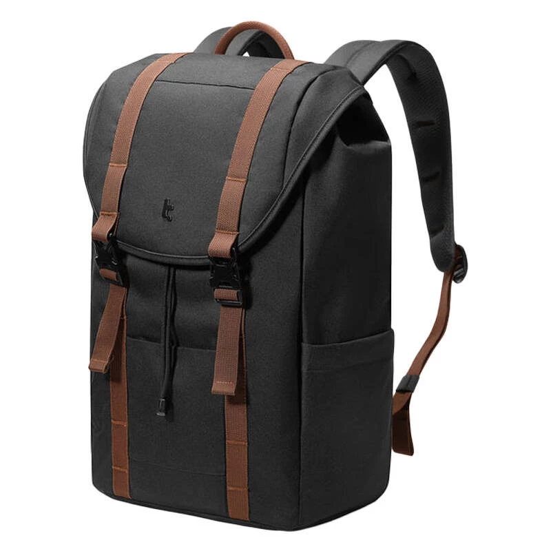 Sülearvuti seljakott Tomtoc VintPack-TA1, 22 L mahutavus, sobib kuni 15,6-tollisele (must)