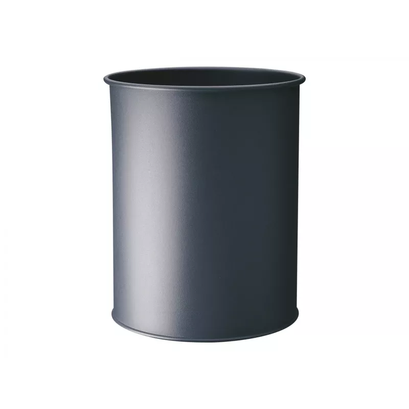 Vastupidav prügikast 330158 15 L ümmargune metallist antratsiit
