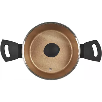 Stockpot Russell Hobbs RH01669BEU7 20 cm, must, roostevabast terasest sisemus