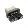 aqua computer adapter RGBpx komponentidele 3-kontaktilisse RGB-pistikusse (5VDG, 5V)