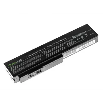 Aku roheline Cell AS08 ASUS G50 G51 G60 M50 M50V N53 N53SV N61 N61VG N61JV jaoks