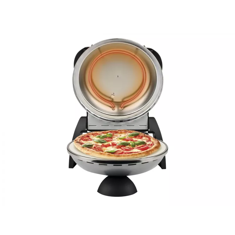 Pitsavalmistaja G3FERRARI Delizia 1200 W, kivist küpsetuspind, max 400°C, 31 cm pitsa, taimer, termostaat