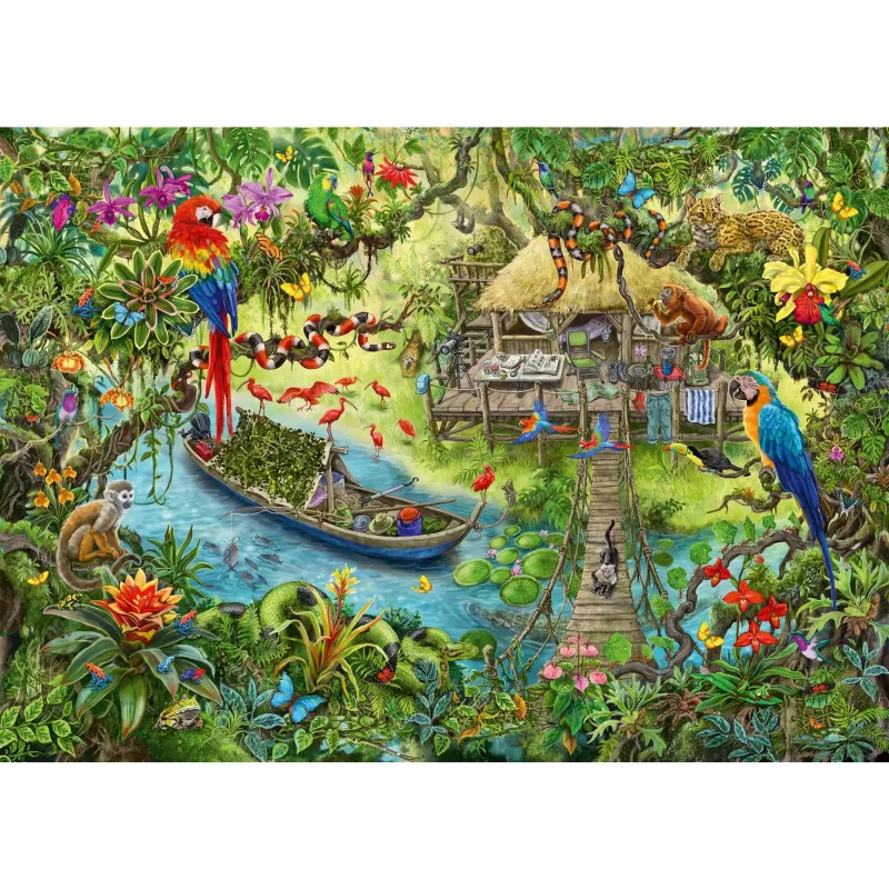 Kontuurpusle Ravensburger 12924 368 tk Kunst