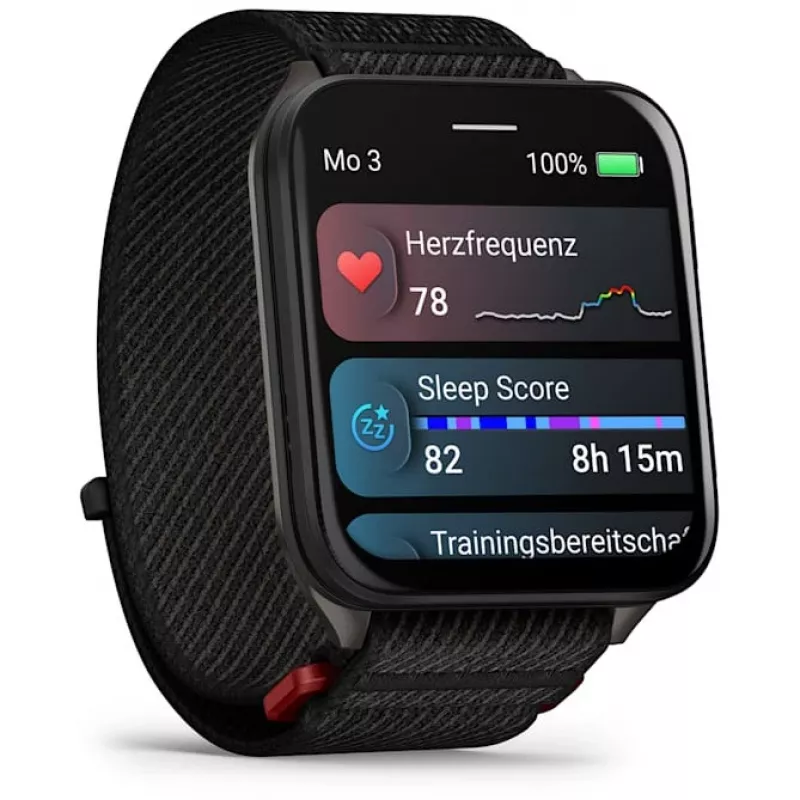 Nutikell GARMIN Venu X1 — 2-tolline AMOLED, GPS/GLONASS/Galileo, 5 ATM, 11-päevane aku, must silikoonrihm