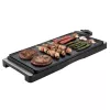 Kontaktgrill Jata JEGR1245 — 2200 W, pöördnupp, ristkülikukujuline 655×255 mm, must/hõbedane