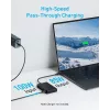 Anker 332 Juhtmega USB 3.2 Gen 1 USB-C Must 100W 4K Ultra HD