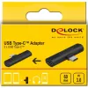 Adapter USB USB-C 2 x USB USB-C PD DeLOCK 64114