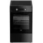 Induktsioonpliit elektriahjuga Beko FSM59305BDT, 60 L, 50 cm lai, must, energiaklass A, 4 tsooniga võimendusega induktsioonpliit