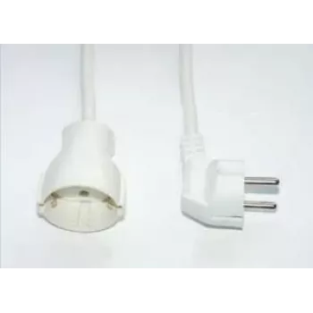 Pikendusjuhe e+p SV 5 5m 1 vahelduvvoolupistik Valge