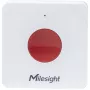 Juhtmeta meditsiiniline paanikanupp Milesight WS101915M, patareitoitega LiCoO2, 50×50×18 mm, valge