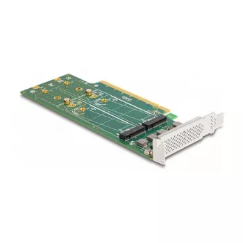 DeLOCK PCI Express 4.0 x16 kaart 4-le sisemisele NVMe M.2 Key M 110 mm pesale