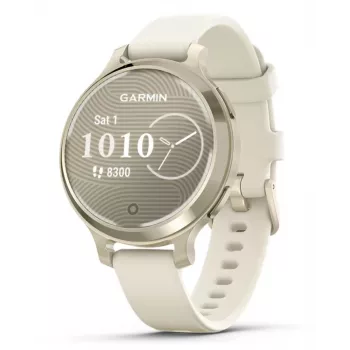 Garmin Lily 2 Active 38 mm Digitaalne 240 x 201 pikslit Puuteekraan Beež GPS (satelliit)