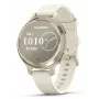 Garmin Lily 2 Active 38 mm Digitaalne 240 x 201 pikslit Puuteekraan Beež GPS (satelliit)