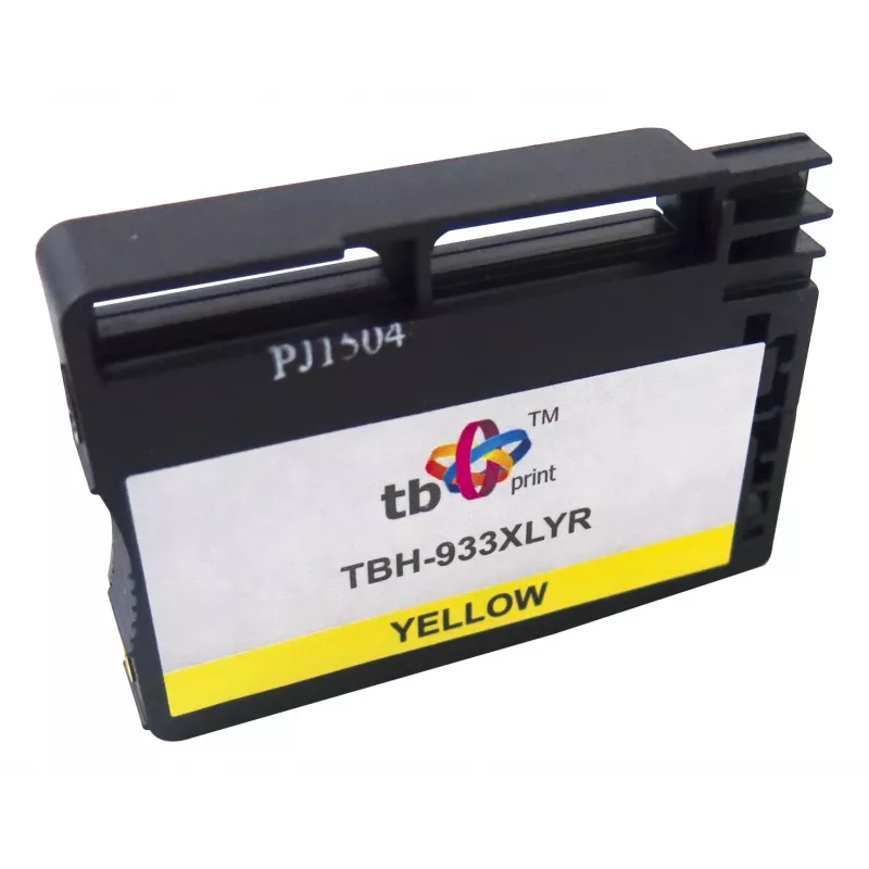 TB TBH-933XLYR taastatud tindikassett HP Officejet 6100 ePrinter (HP 933XL), kollane