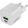 Canyon Laadija CU20AC GaN 20W PD, 2-pordiline (USB-A/USB-C) WH jaemüük (CNS-CUW20AC)