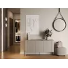Kummut cama meble VERA 150x40x80 cm, tuhkbeež matt, puitlaastplaat, 16 mm karkass