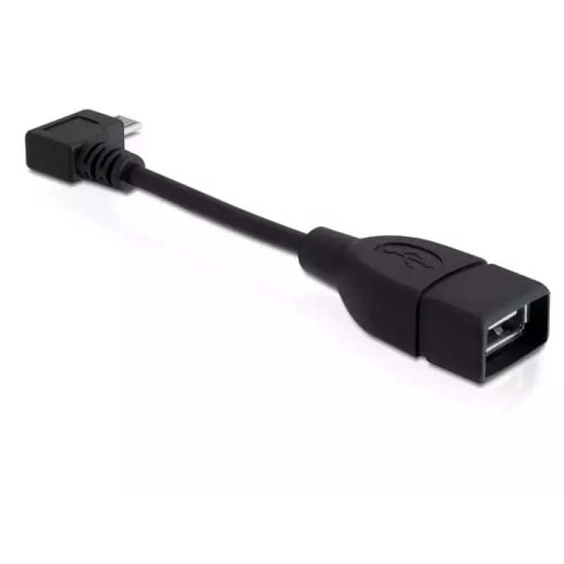 USB-kaabel DeLOCK 83104 Micro-USB B - USB A 0,11 m must