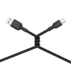 USB A - USB C kaabel Aukey CB-NAC1, 1 m, põimitud nailon, USB PD 60W, USB 2.0