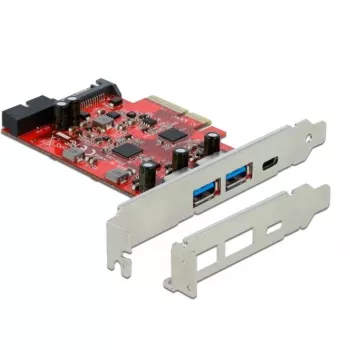 PCI Express x4 kaart DeLOCK 90492 USB USB-C USB Type-A