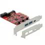 PCI Express x4 kaart DeLOCK 90492 USB USB-C USB Type-A