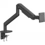 Monitorihoidik DIGITUS Single, klamber, kuni 49-tollisele (124,5 cm), 20 kg, VESA 75x75–100x100, kallutus -20° kuni 50°, kõrgus reguleeritav, must