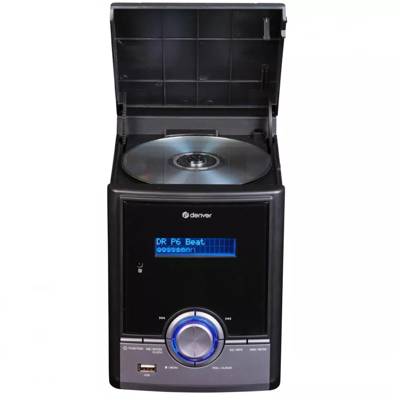 Denver MDA-285 mikrosüsteem BT, CD, raadio ja AUX-iga